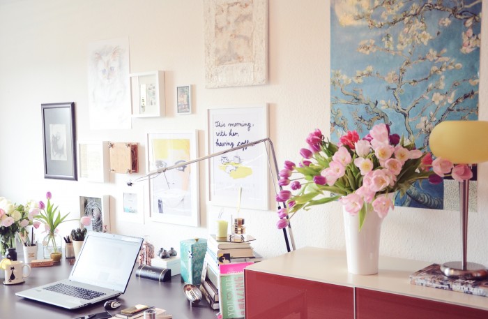 blogger arbeitsplatz