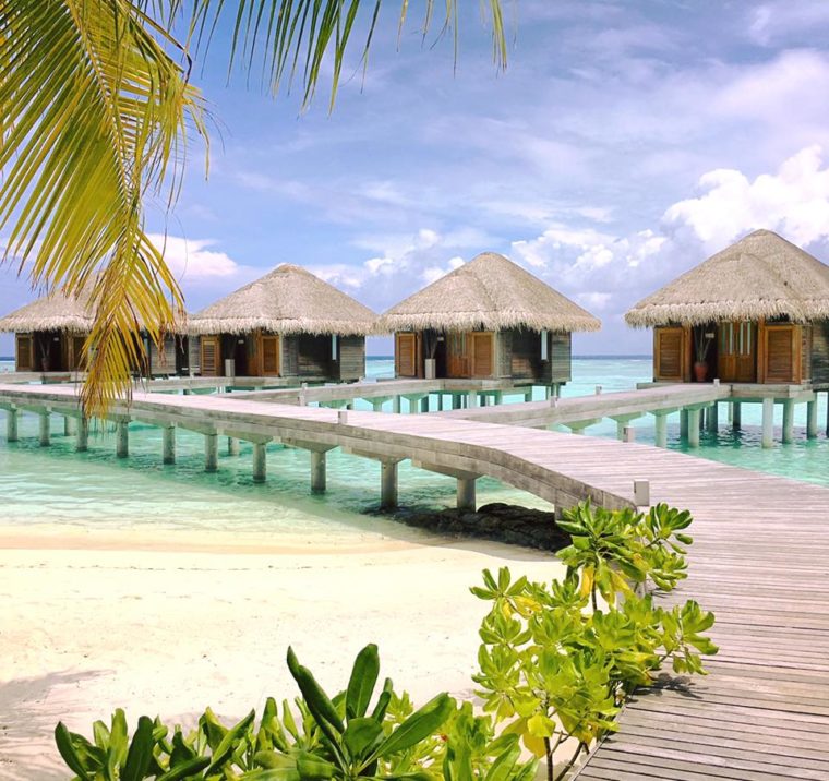malediven water villas