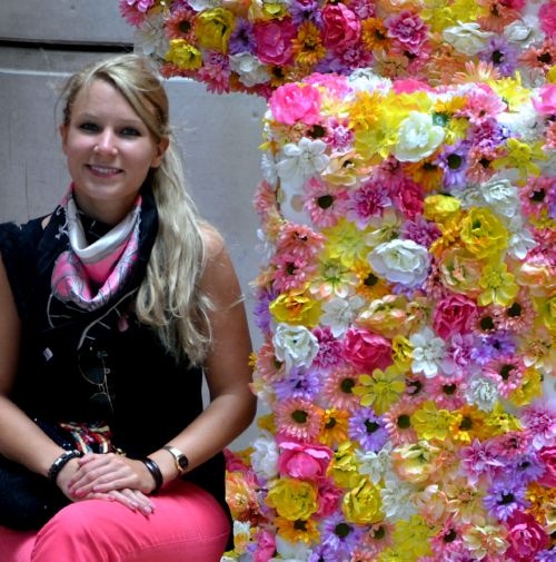 artificial flowers in Lisbon