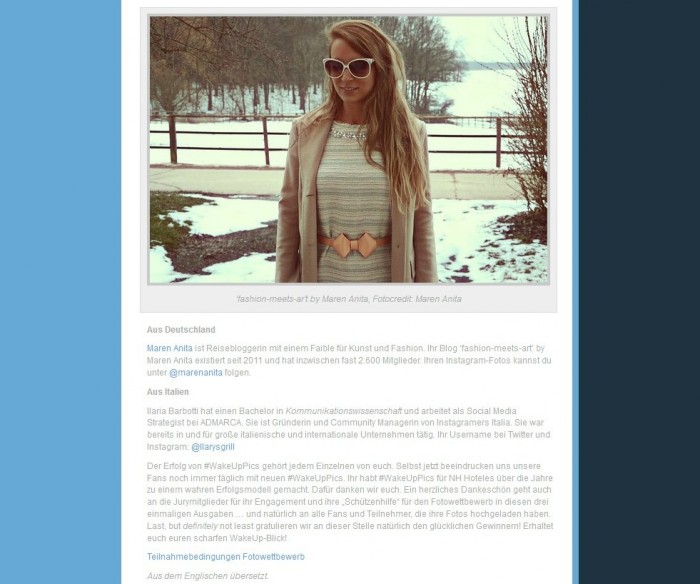 featured in