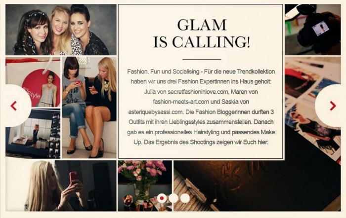 featured in