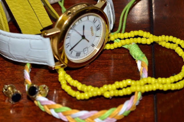in love with bright yellow