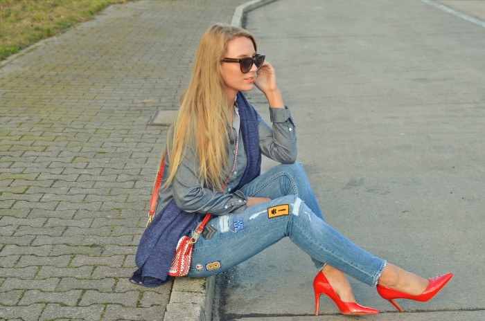 outfit: all denim!