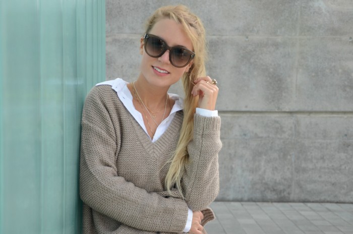 outfit: cozy sweater