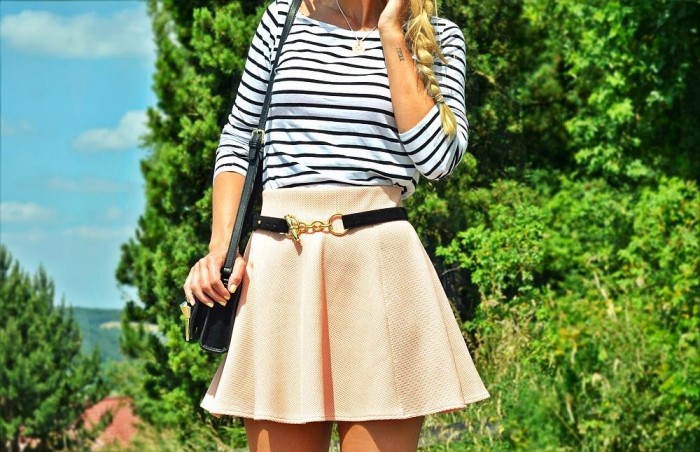outfit: don't know what to wear? wear stripes!
