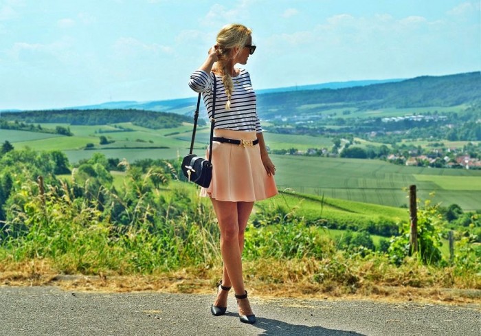 outfit: don't know what to wear? wear stripes!