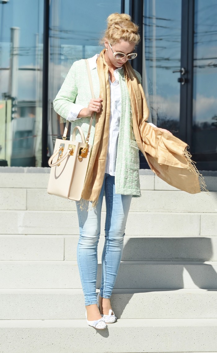 Spring Outfit Mont Blanc sunnies