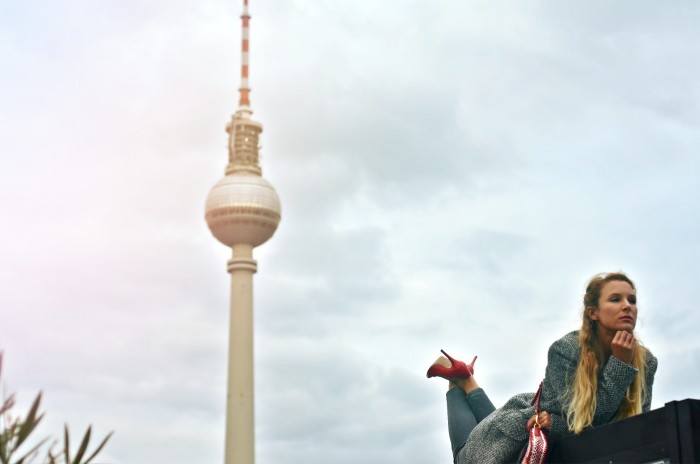 outfit: roof-top terrace in Berlin // tv spot diary