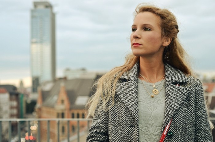 outfit: roof-top terrace in Berlin // tv spot diary
