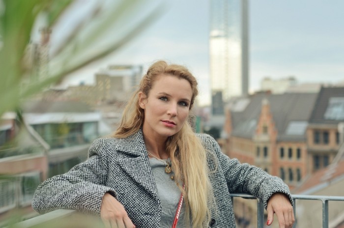 outfit: roof-top terrace in Berlin // tv spot diary