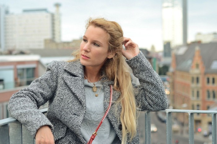 outfit: roof-top terrace in Berlin // tv spot diary