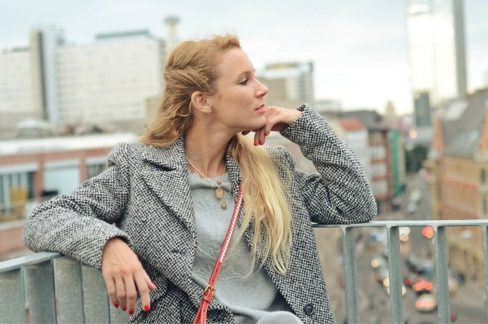 outfit: roof-top terrace in Berlin // tv spot diary