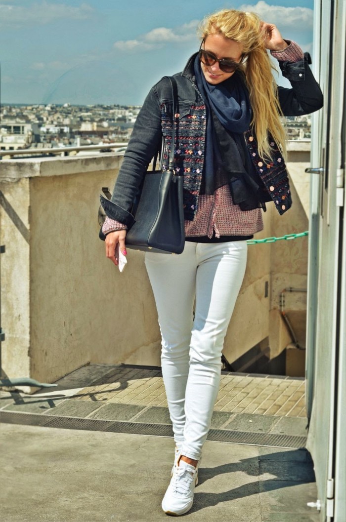 outfit: roof-top terrace in Paris