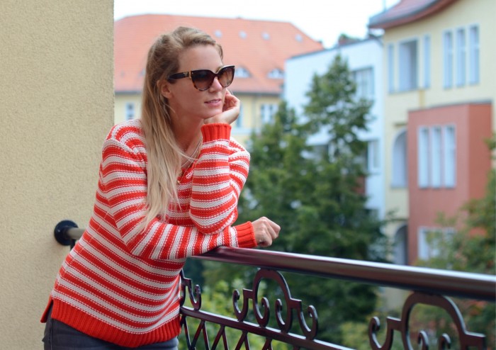 outfit: stripes in berlin