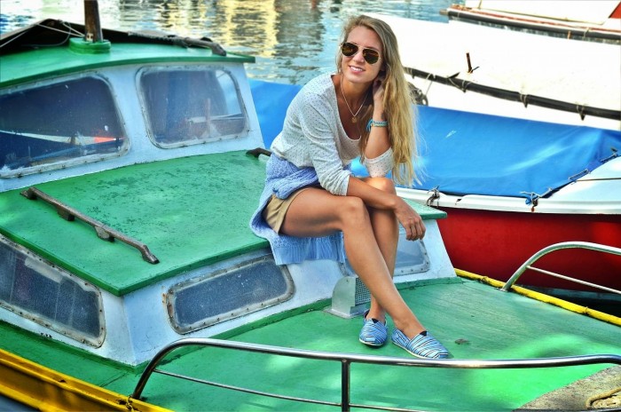 outfit: strolling around in Punat, Croatia