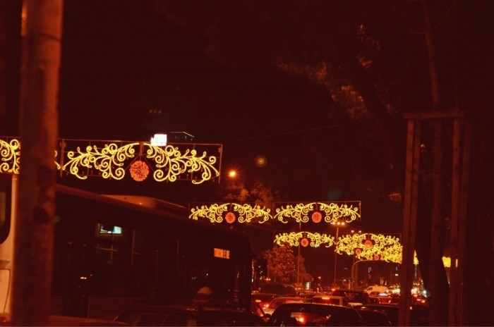 Tirana by night