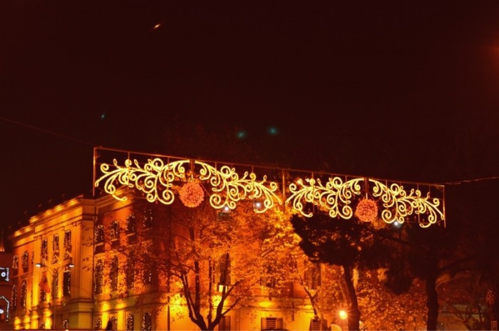 Tirana by night