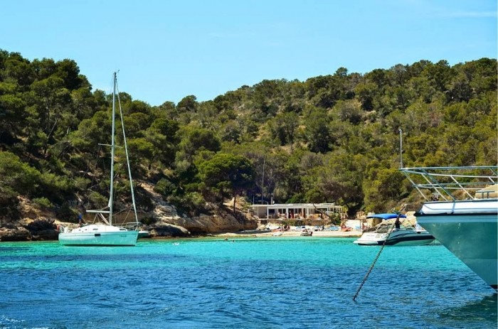 travel: boat trip in Majorca