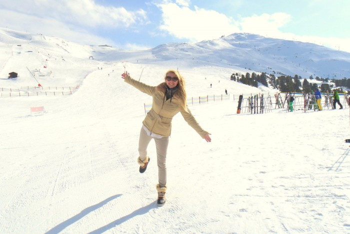Happiness in the Snow :-) snowtour