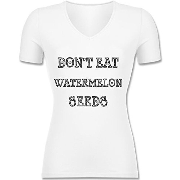 Don't eat watermelon seeds