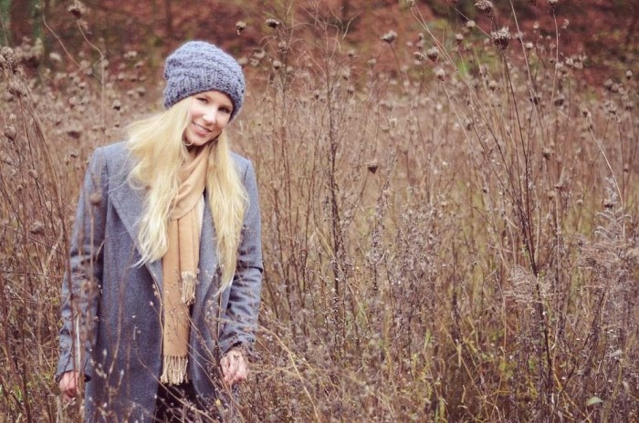 winter flower field
